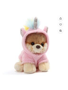 Itty Bitty Boo Unicorn Plush Pink Unicorn Outfit By Gund New